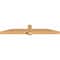 Ekena Millwork Eugene Smooth Timber Gable Bracket, Western Red Cedar, 84"W x 14"H x 5 1/2"D x 5 1/2"F, 4/12 Pitch GBW084X14X0606EUG00SWR - alternate 3